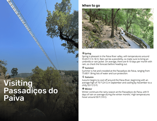 Passadiços do Paiva Travel Guide